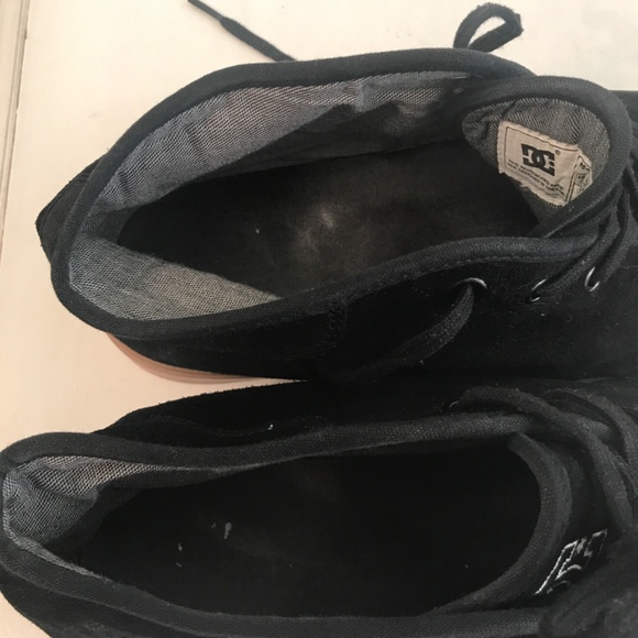DC black suede skateboard shoes - Picture 16 of 16